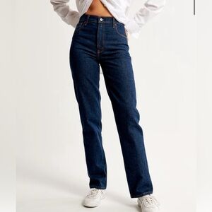 Abercrombie High Rise Straight